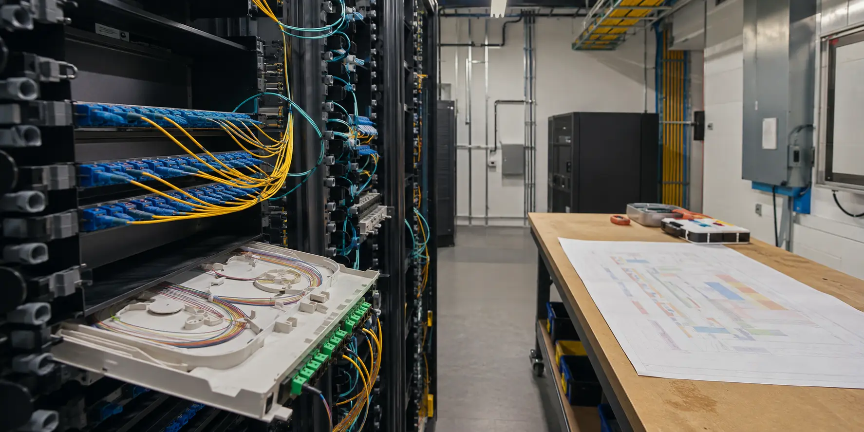 Fiber Optik ve Yapısal Kablolama: Güvenlik Sistemlerinin Görünmeyen Temeli